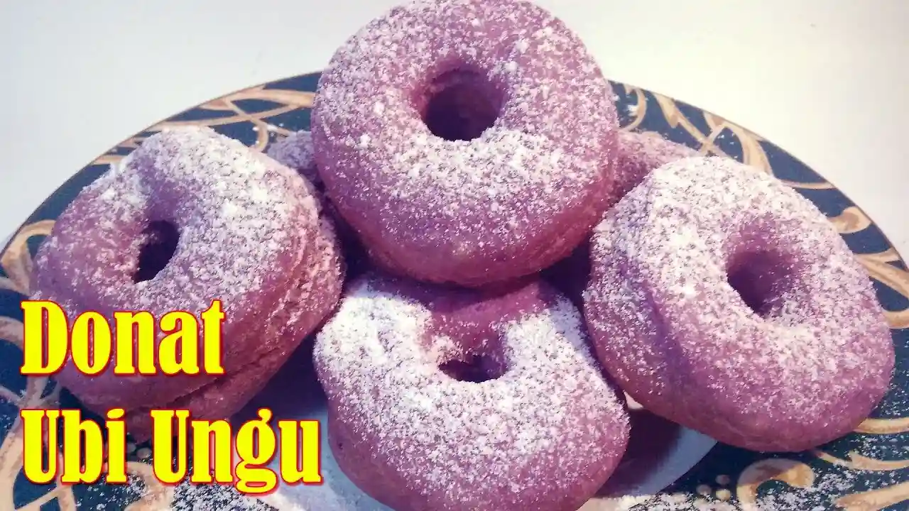 Cara Membuat Donat Ubi Ungu Empuk dan Anti Gagal